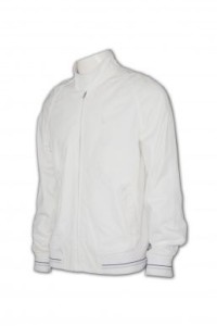 FA061 短款風衣外套 來版訂做 純色羅紋袖風衣 風衣批發商